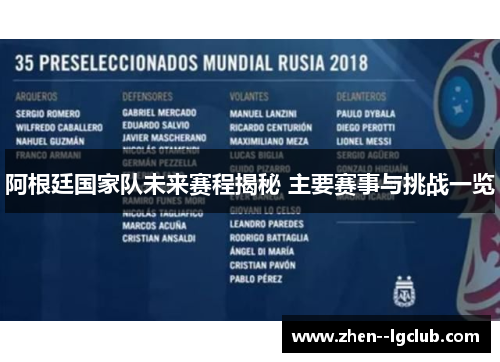 阿根廷国家队未来赛程揭秘 主要赛事与挑战一览 阿根廷国家队未来赛程揭秘 主要赛事与挑战一览